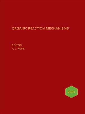 cover image of Organic Reaction Mechanisms, 2001